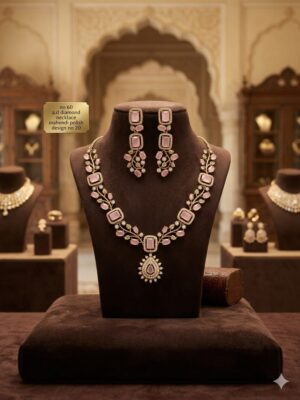 American Diamond Necklace Set